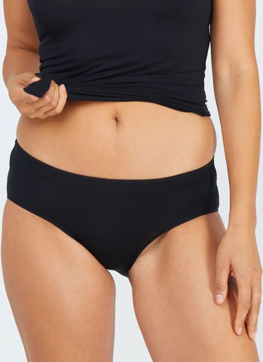 Tani Black Hipster Bikini - Trendy Two-Piece Swimwear for Women