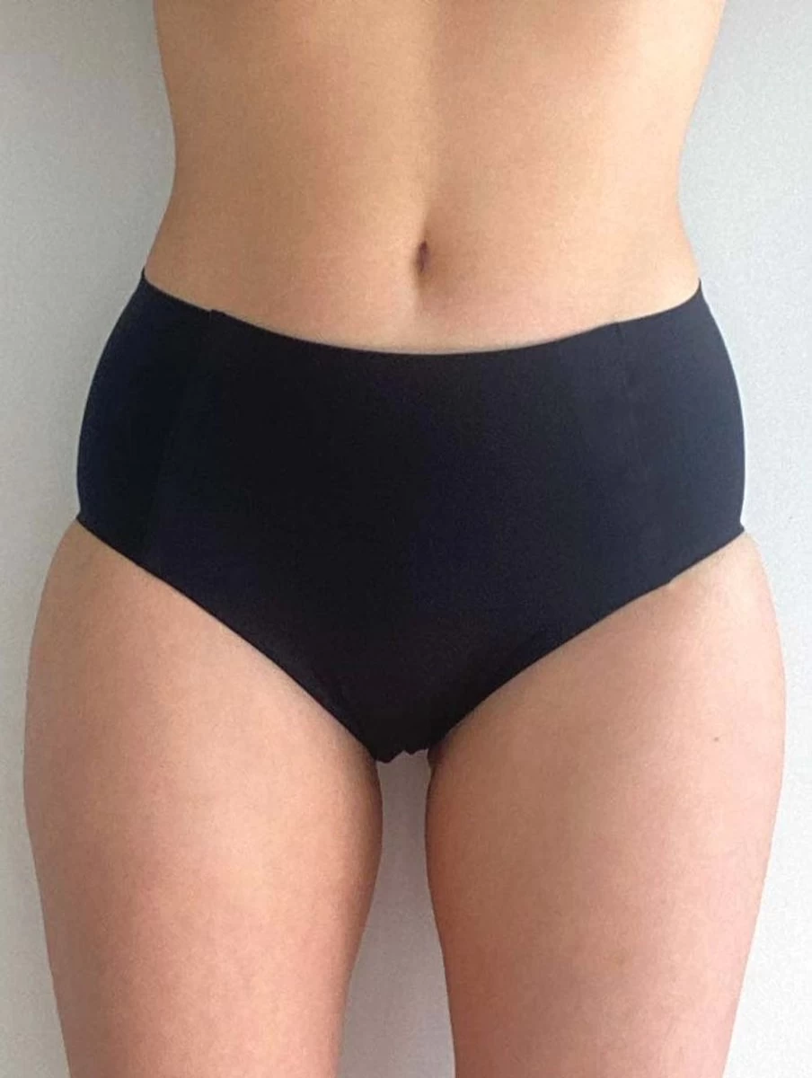 Brava Basics Women's Full Brief Underwear - Classic Black Cotton Panties