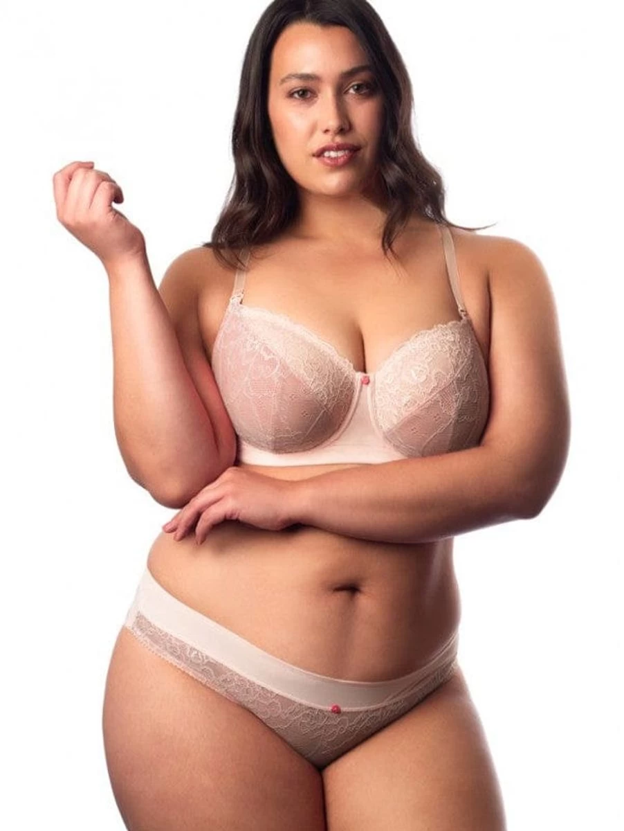 Hotmilk Temptation Full Cup Nursing Bra in Soft Powder Pink for Comfortable Maternity Wear