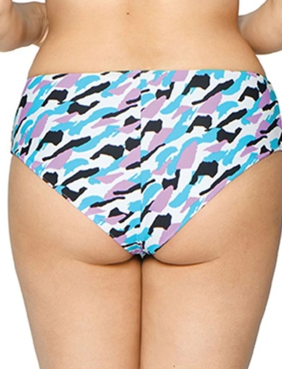 Curvy Kate Miami Heat High Waist Bikini Brief - Floral Print Plus Size Underwear