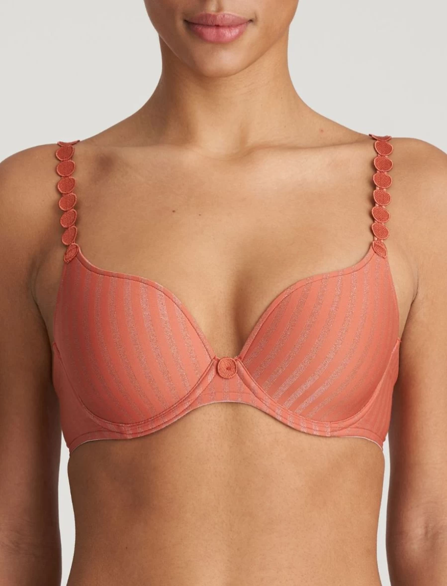Marie Jo Laventure Tom Heart Shaped Padded Bra in Salted Caramel