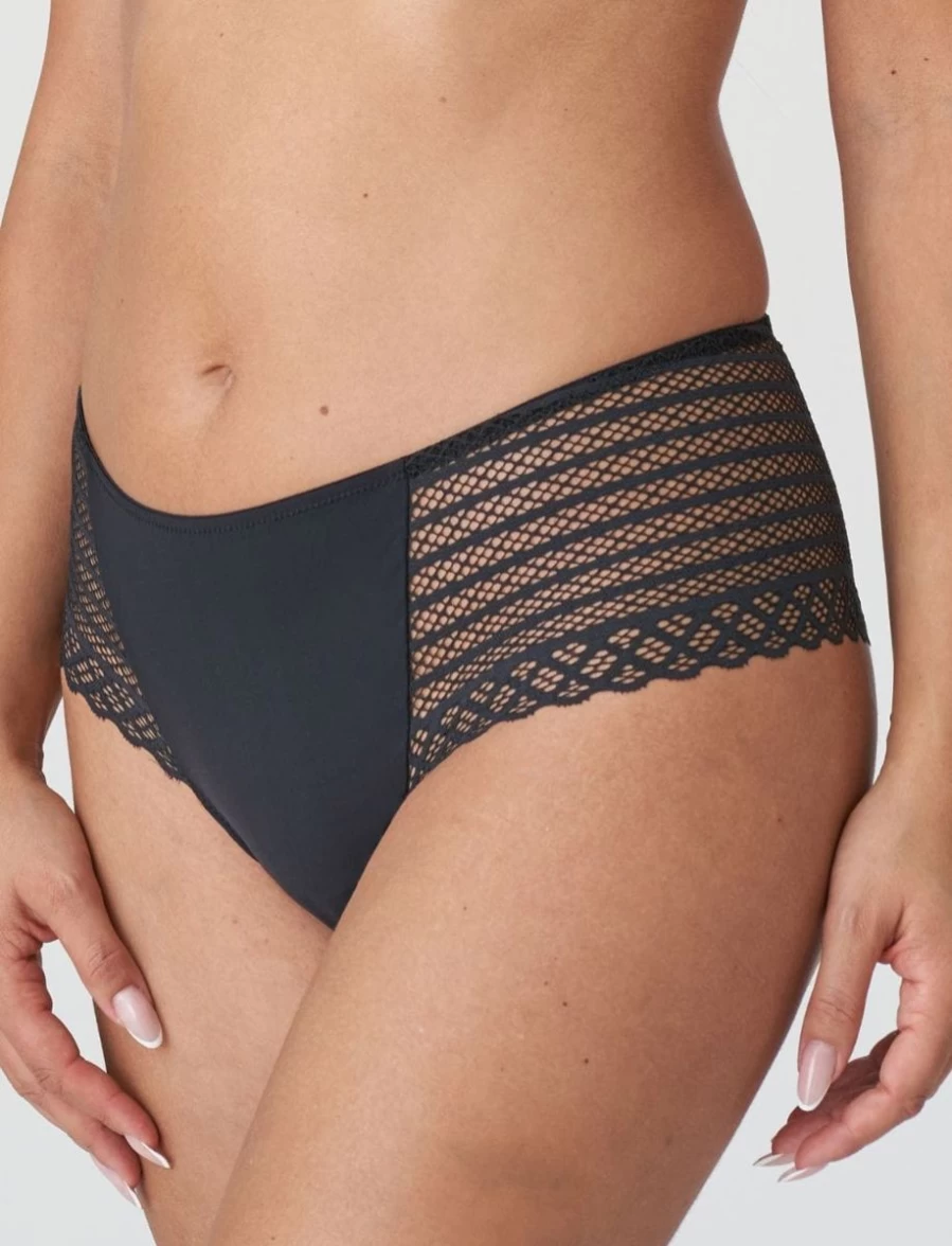 Prima Donna Twist High-Waisted Hotpants in Charcoal | East End Style Shorts