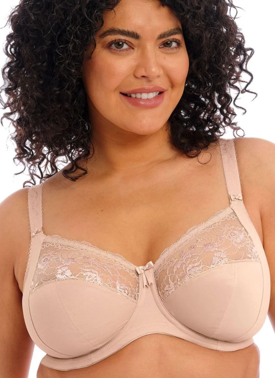 Elomi Morgan UW Bra in Plain Sahara | Full Coverage Underwire Support Bra