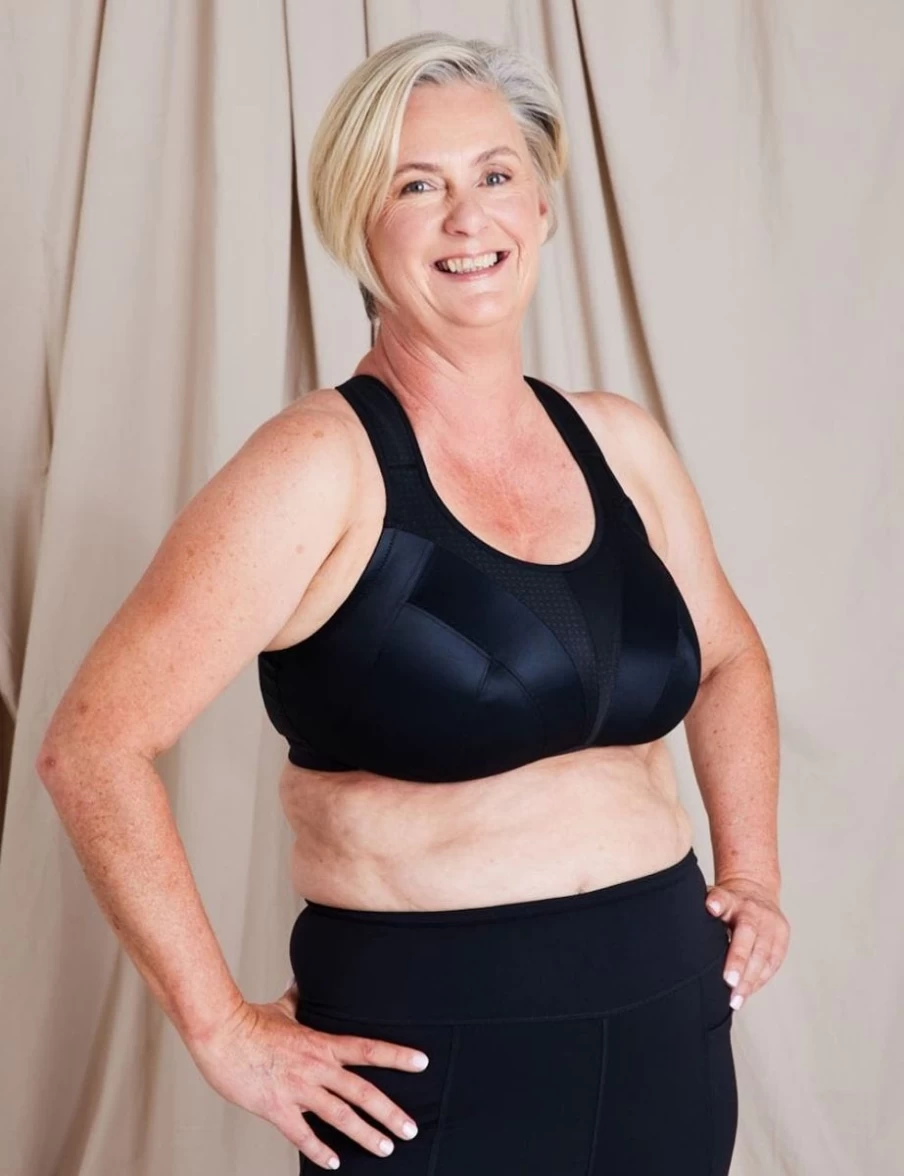 Freya Active Dynamic Non-Wired Sports Bra for High-Impact Workouts – Jet Black