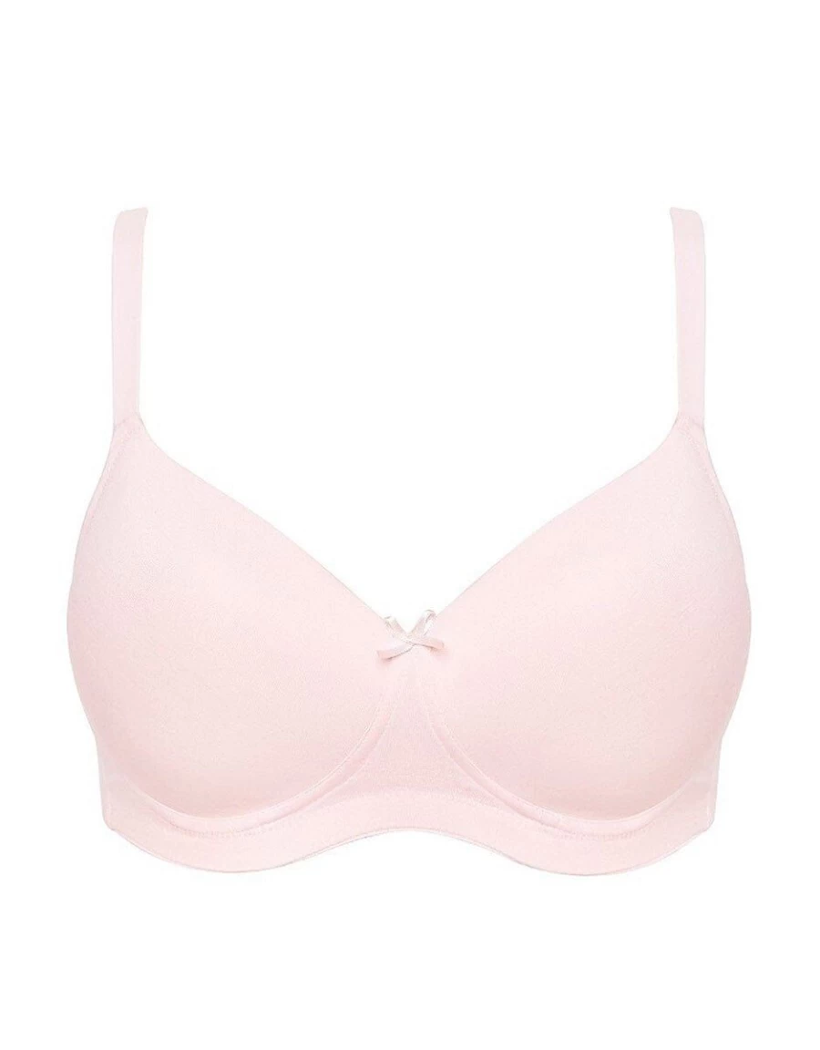 Royce Skyla Comfort Bra in Pink Rose - Soft Support Lingerie for Women