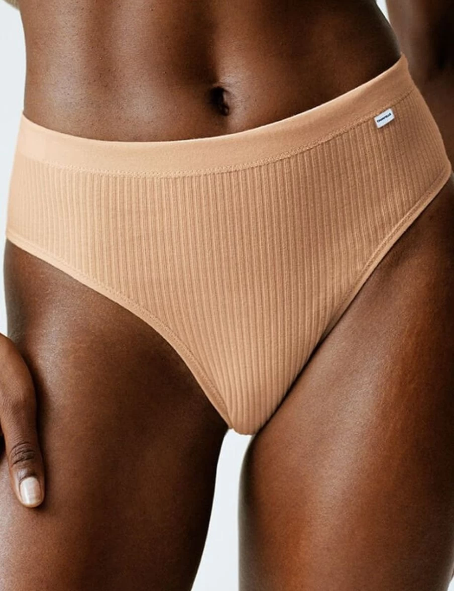Chantelle Hi-Cut Cotton Briefs for Women - Comfortable Rose Underwear