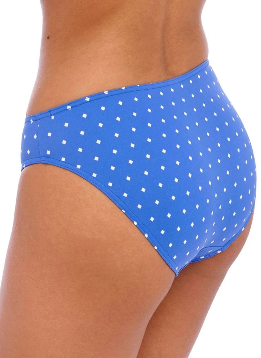 Freya Azure Bikini Brief - Jewel Cove Collection | Comfort & Style