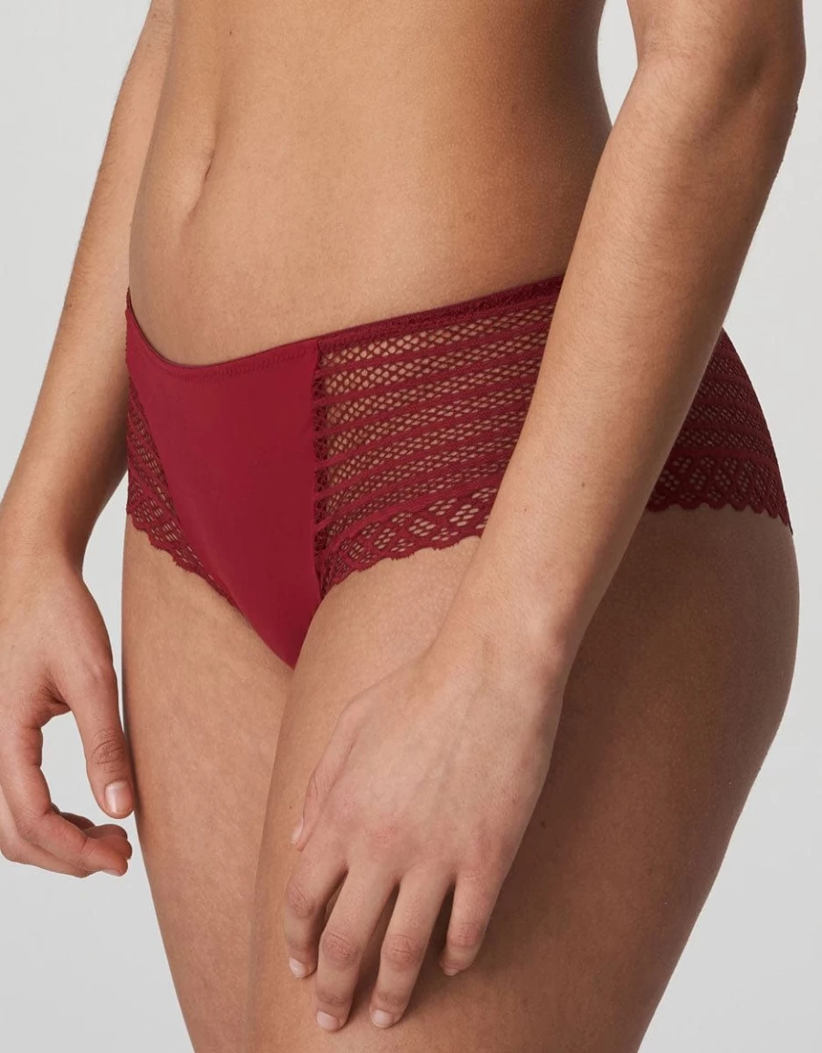 Prima Donna Twist East End Hotpant - Red Lingerie Boudoir Shorts for Women