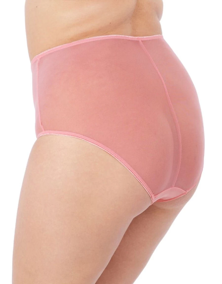 Elomi Matilda Full Brief Rose - Supportive Plus Size Women's Underwear in Soft Rose Color