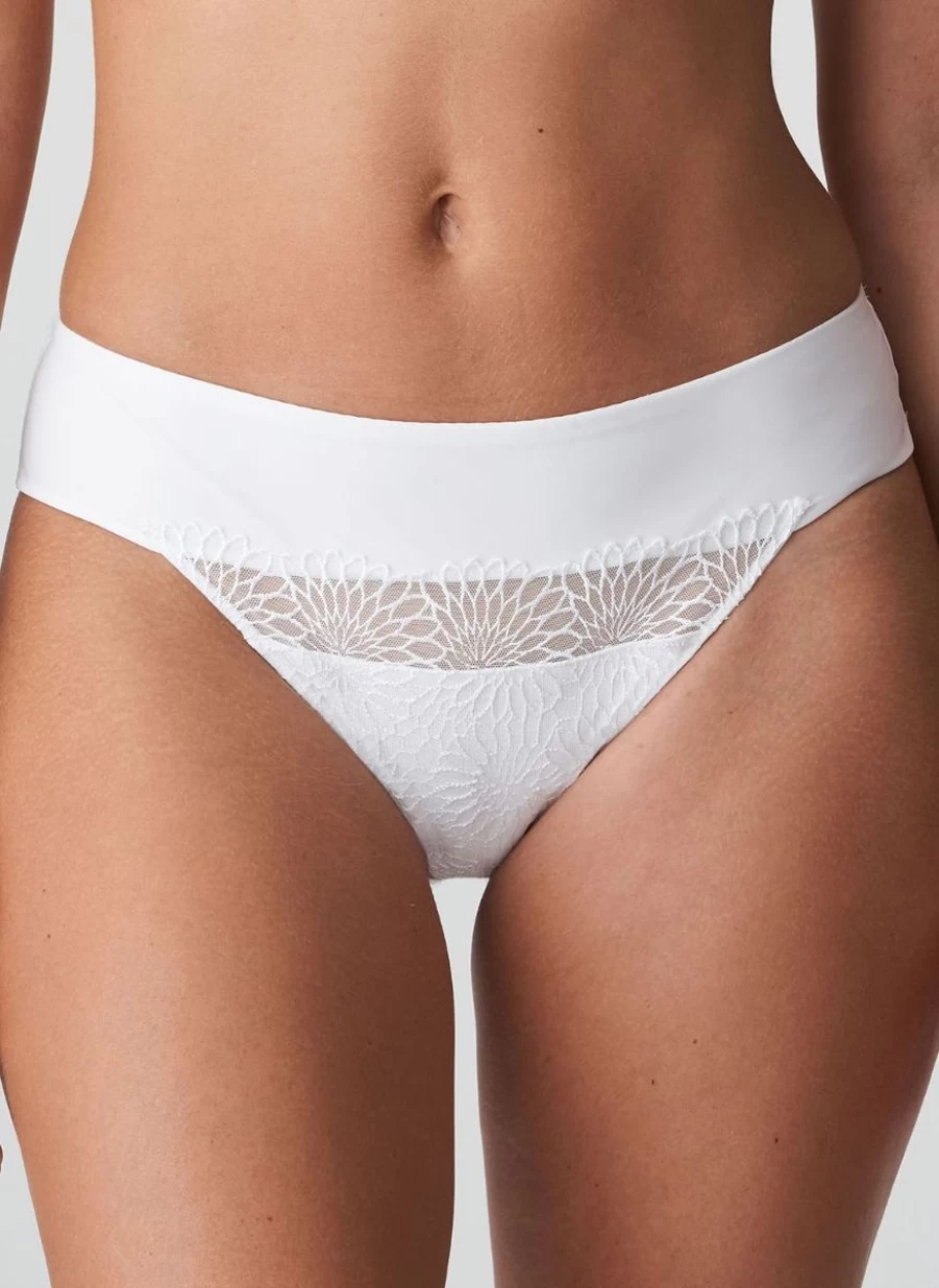 Prima Donna Sophora White Thong - Luxury Women's Underwear