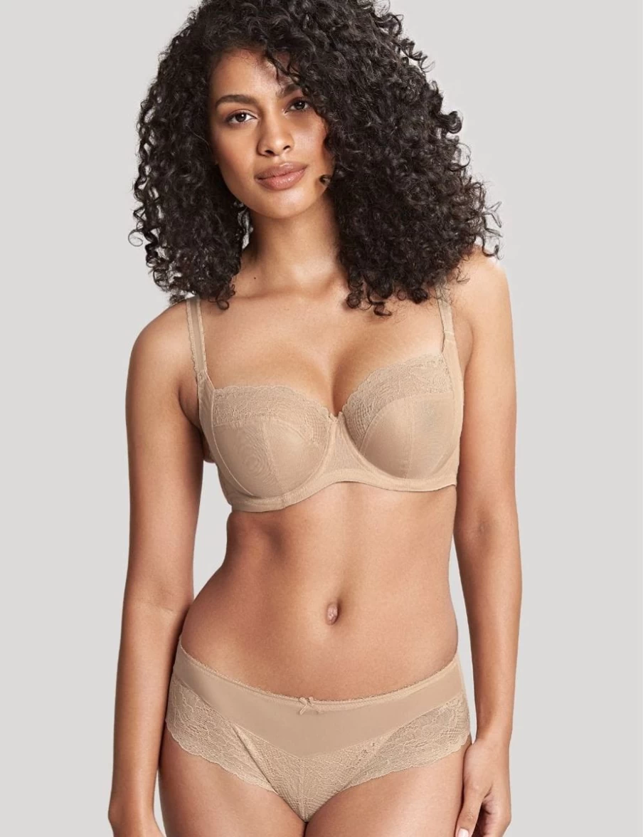 Panache Jasmine Balconnet Bra in Caramel - Supportive Balcony Bra by Panache
