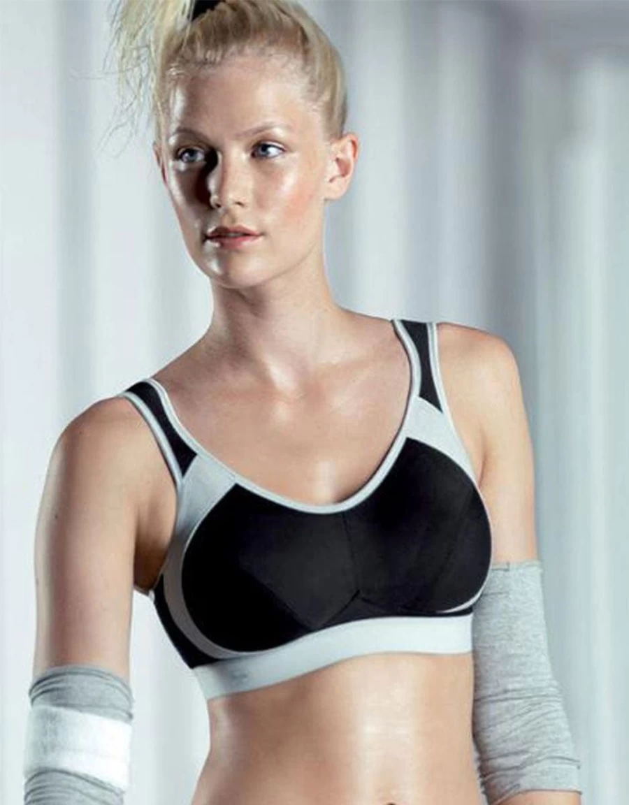 Anita Extreme Control Sports Bra - High Support Activewear for Women - Black
