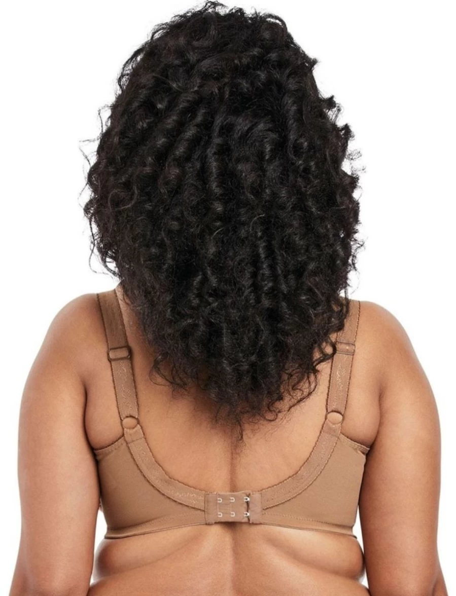 Goddess Keira Full Coverage Bra in Cinnamon | Supportive Plus Size Lingerie by Goddess