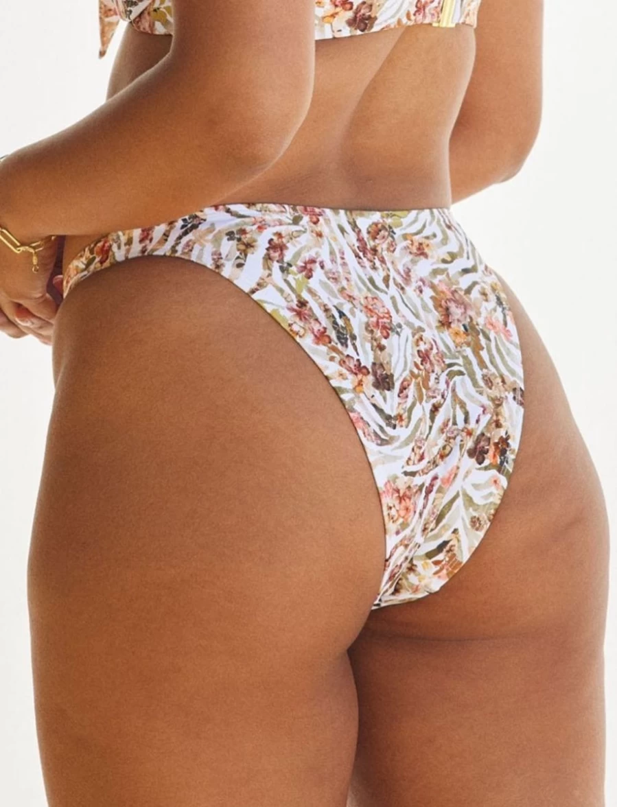 Marvell Lane Zahra Brazilian Bikini Brief - Serena High-Cut Swimwear