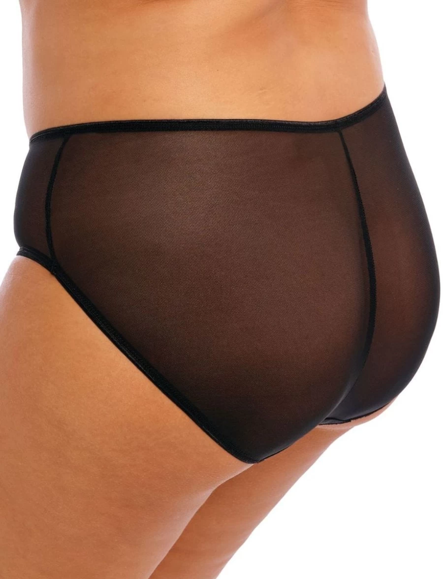 Elomi Matilda Brief Black - High-Waisted Support Underwear for Women by Elomi