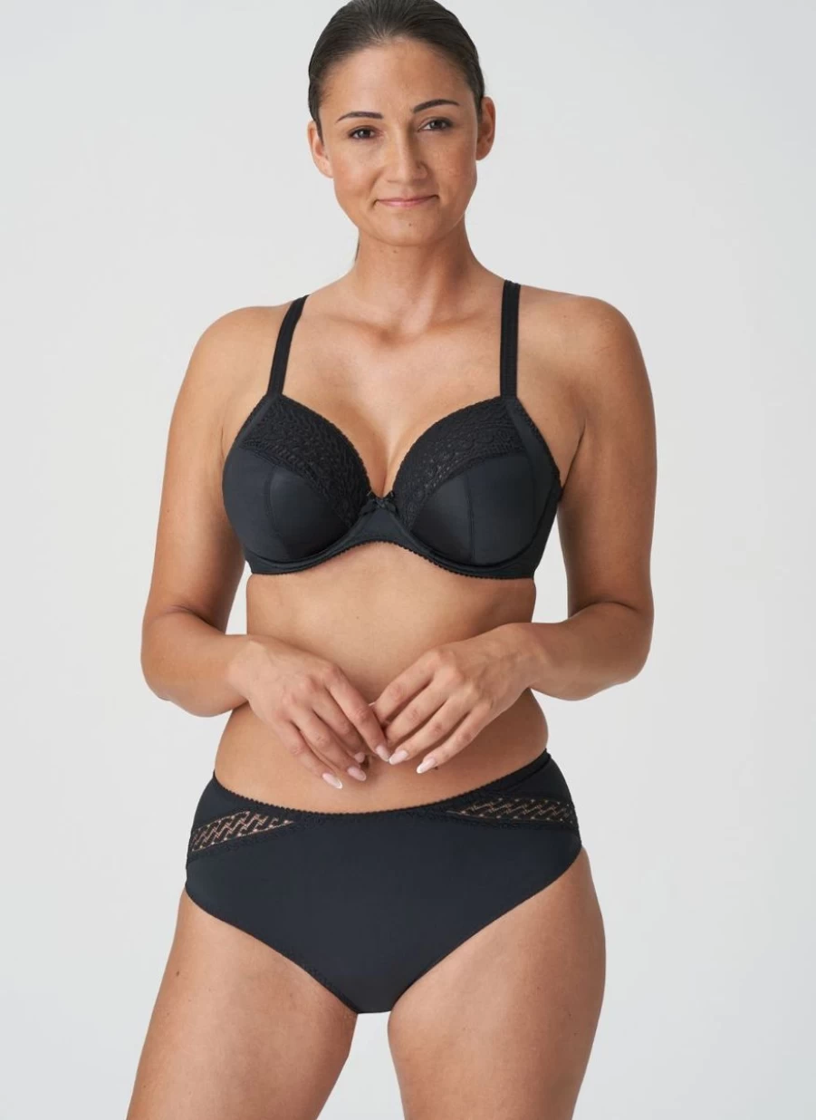 Prima Donna Montara Plunge Bra in Black | Full Support Luxury Lingerie