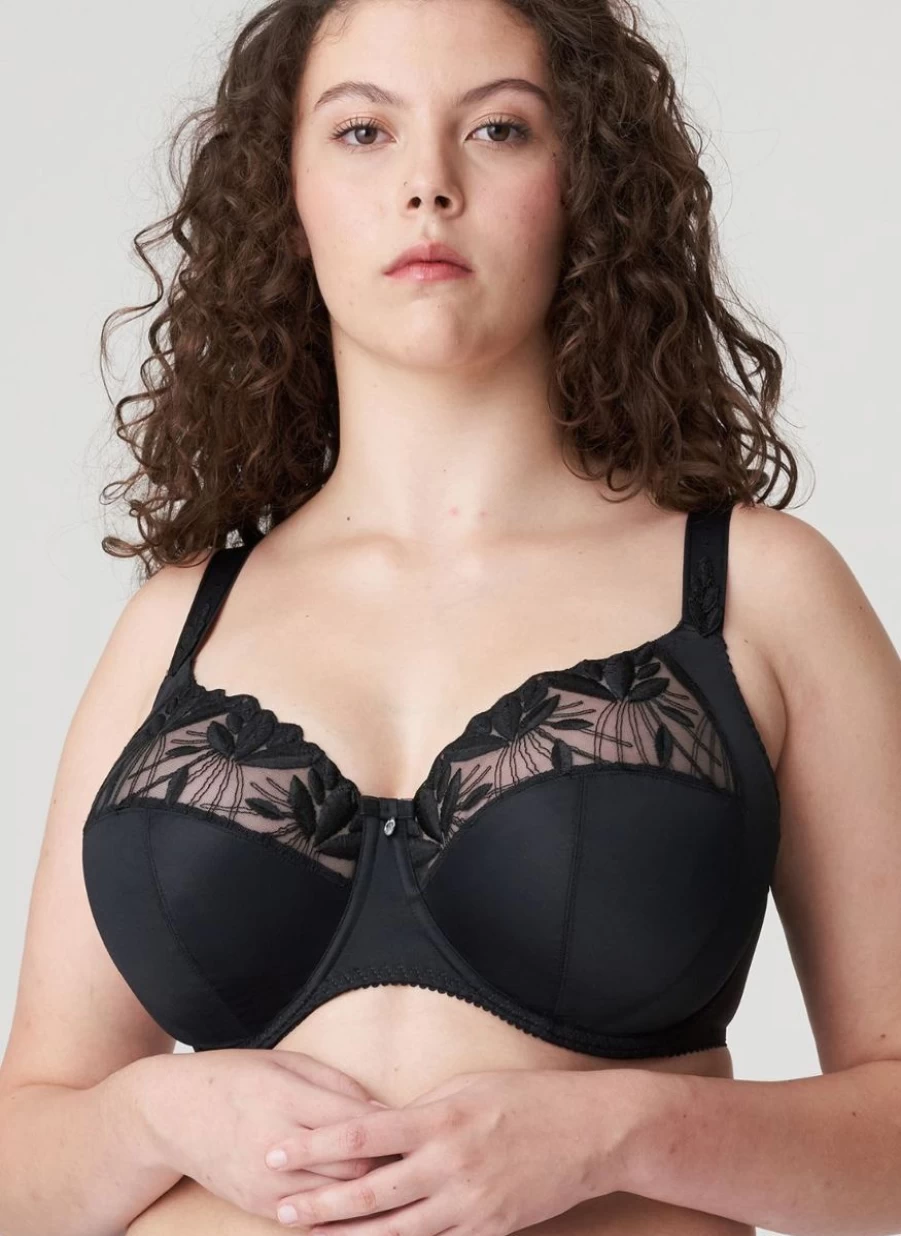 Prima Donna Orlando Full Cup Bra in Charcoal | Comfortable Supportive Lingerie by Prima Donna