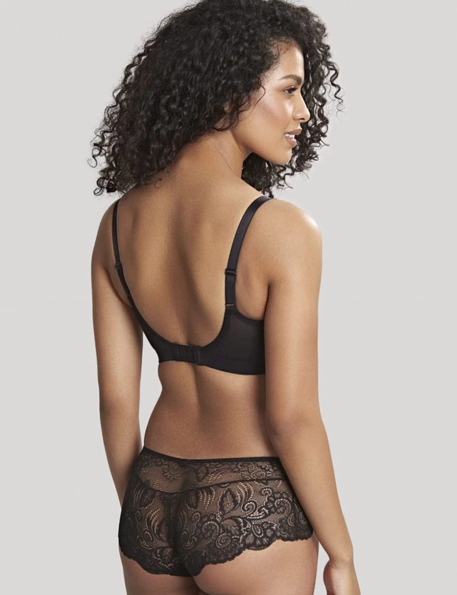 Panache Andorra Wireless Bra in Black - Supportive Comfort Fit Full Cup Bralette