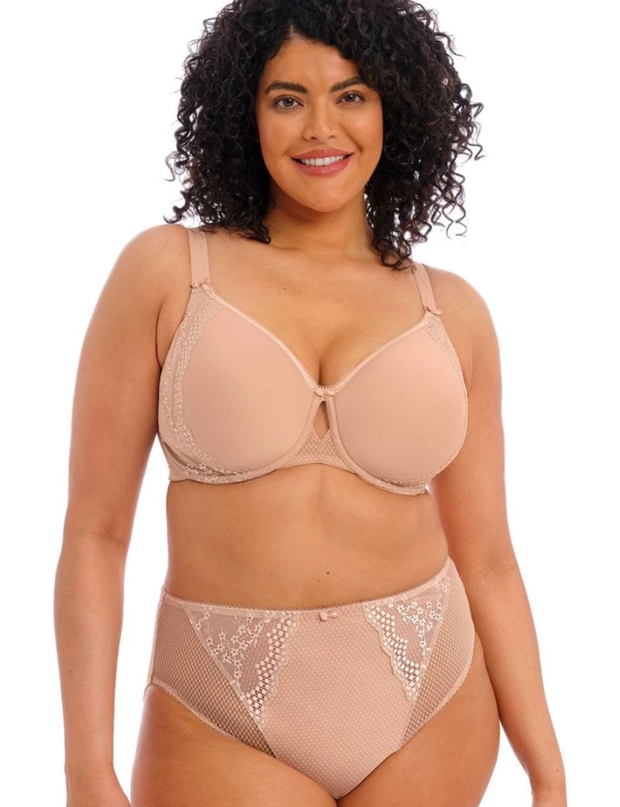 Elomi Charley Bandless Spacer Bra in Fawn - Underwire Support Bra for Women