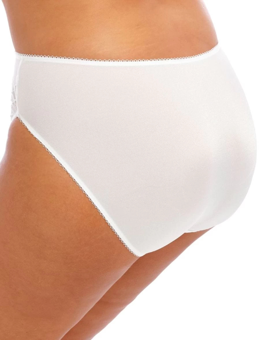Elomi Cate Women's Supportive Comfort Brief Underwear in White