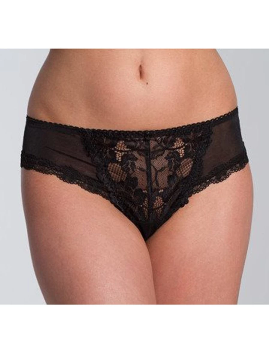 Ewa Michalak Szykus Black Lace Thong for Women - Comfortable High-Quality Underwear