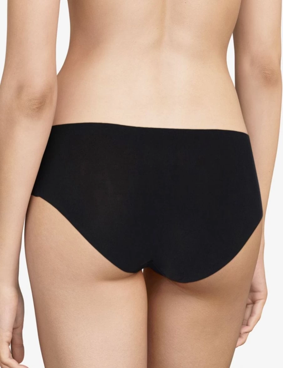 Chantelle Soft Stretch Hipster Briefs for Women - One Size Comfortable Black Underwear