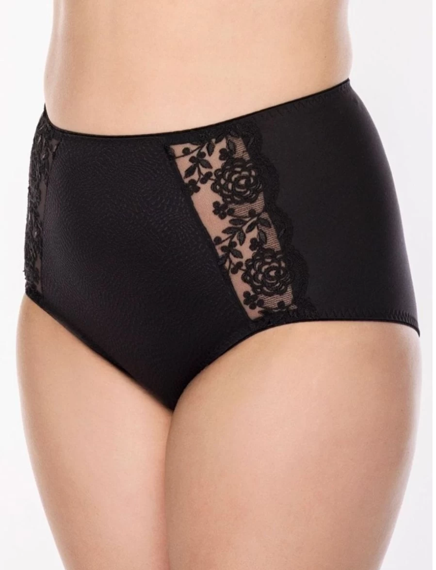 Ulla Ella Control Brief - High-Waisted Shapewear for Women - Black