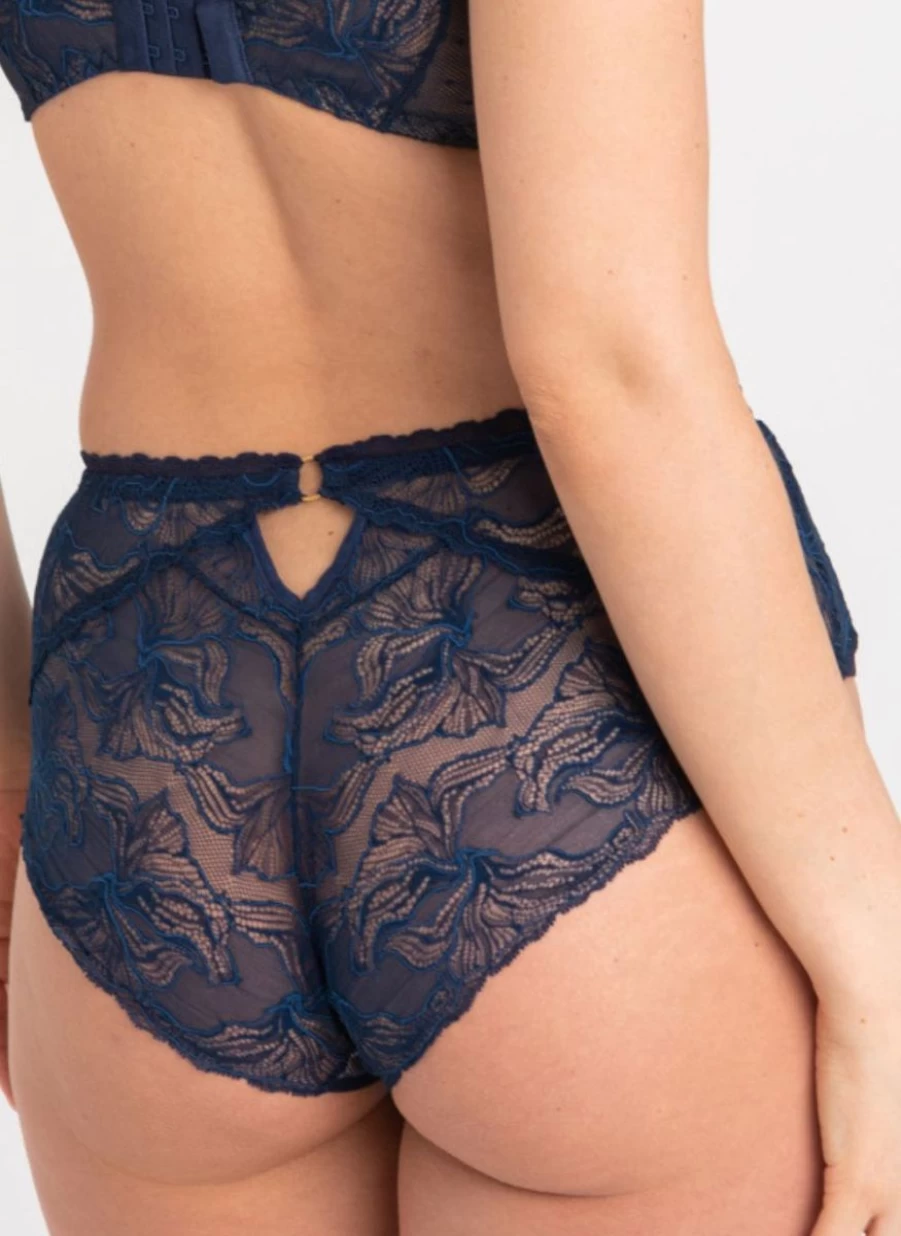 Samanta Nyks Brazilian Brief Sapphire - Premium Women's Underwear by Samanta