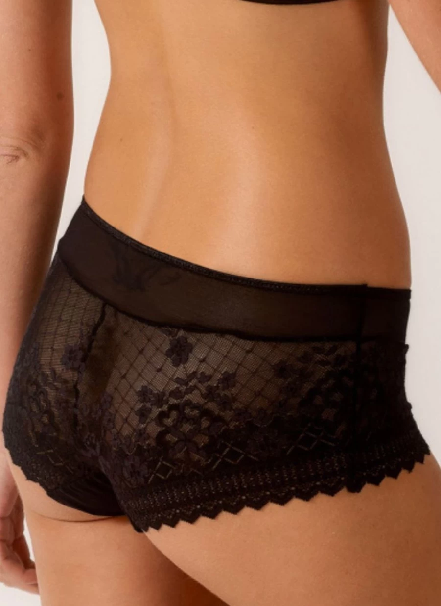 Empreinte Melody Classic Shorty Black Lingerie - Elegant Comfort & Timeless Style