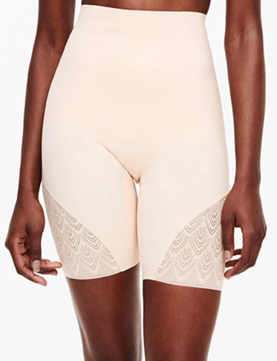 Chantelle High Waist Shaping Panty in Golden Beige - Sexy & Comfortable Tummy Control Underwear