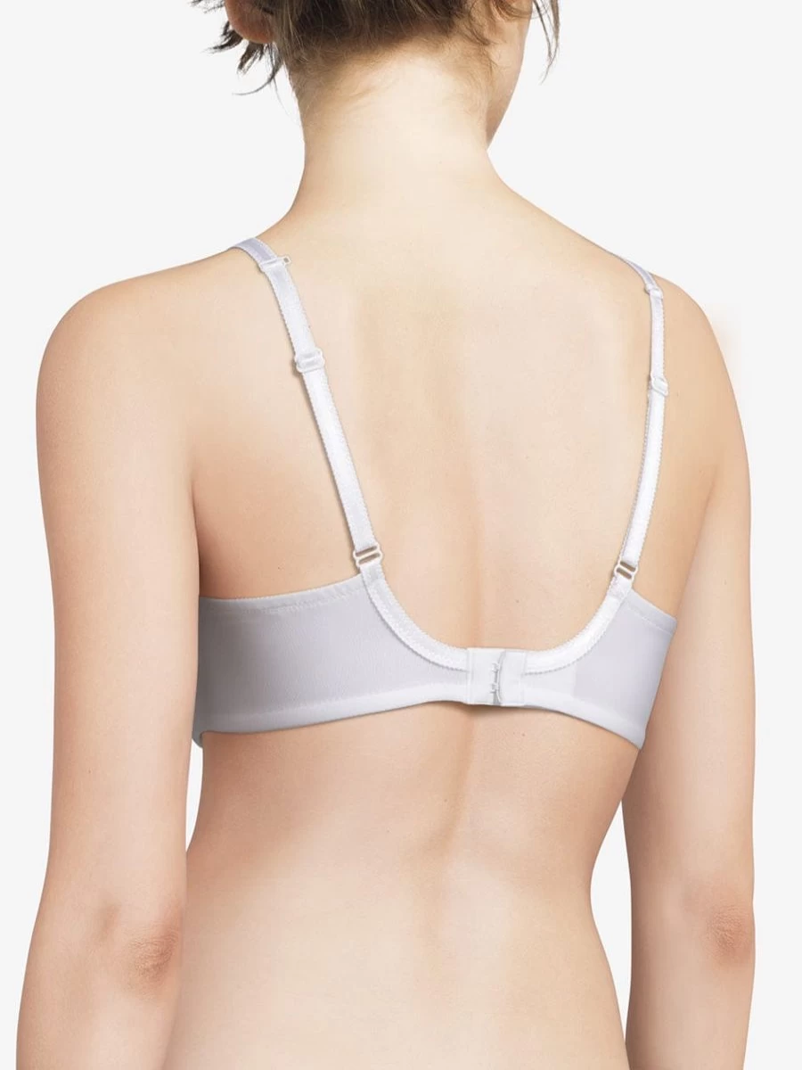 Chantelle Parisian Allure 4-Part Lace Bra in White | Comfort & Support | Luxury Lingerie