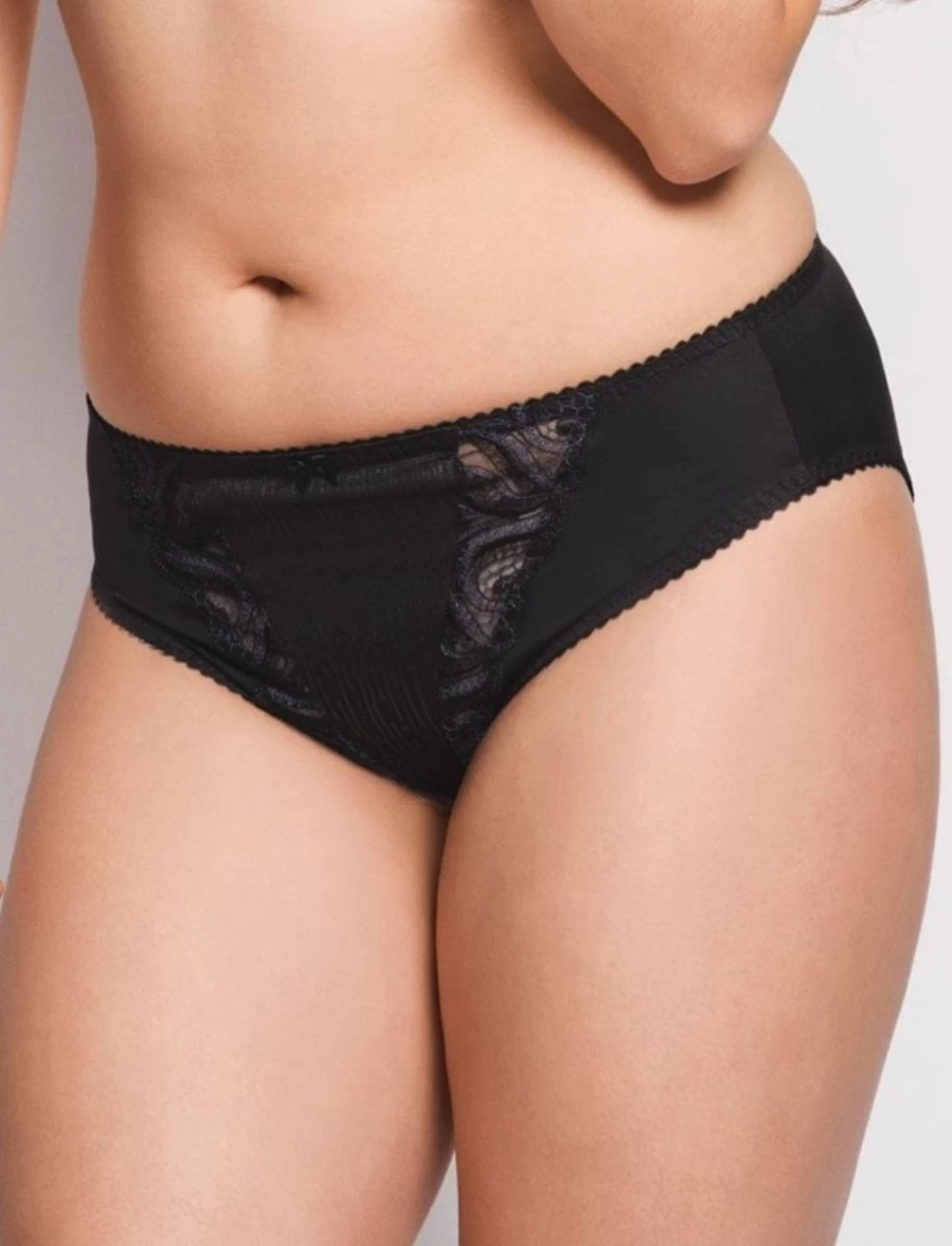"Ulla Women's Carmen Black Brief - Stylish Comfort Underwear"
