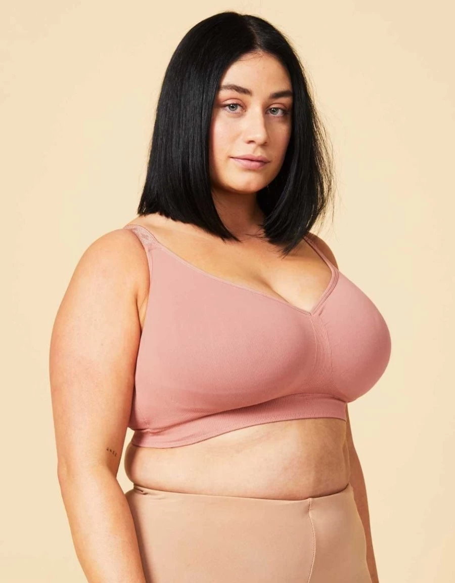 Sugar Candy Rosewood Bralette - Comfortable Basic Bra for Women
