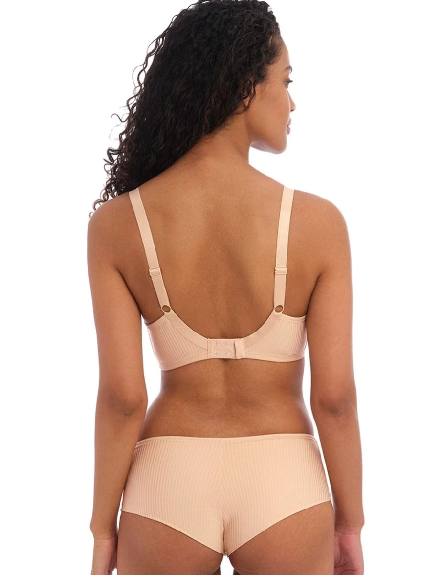 Freya Idol Balcony T-Shirt Bra in Nude - Moulded Cup Support for Comfort and Shape