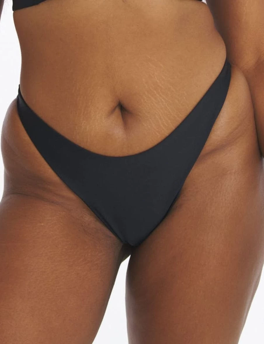 Marvell Lane Serena Brazilian Bikini Brief - Sexy Black Women's Underwear