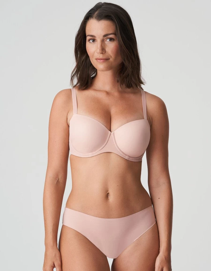 Prima Donna Figuras Padded Balcony Bra in Powder Rose | Comfortable Support Lingerie