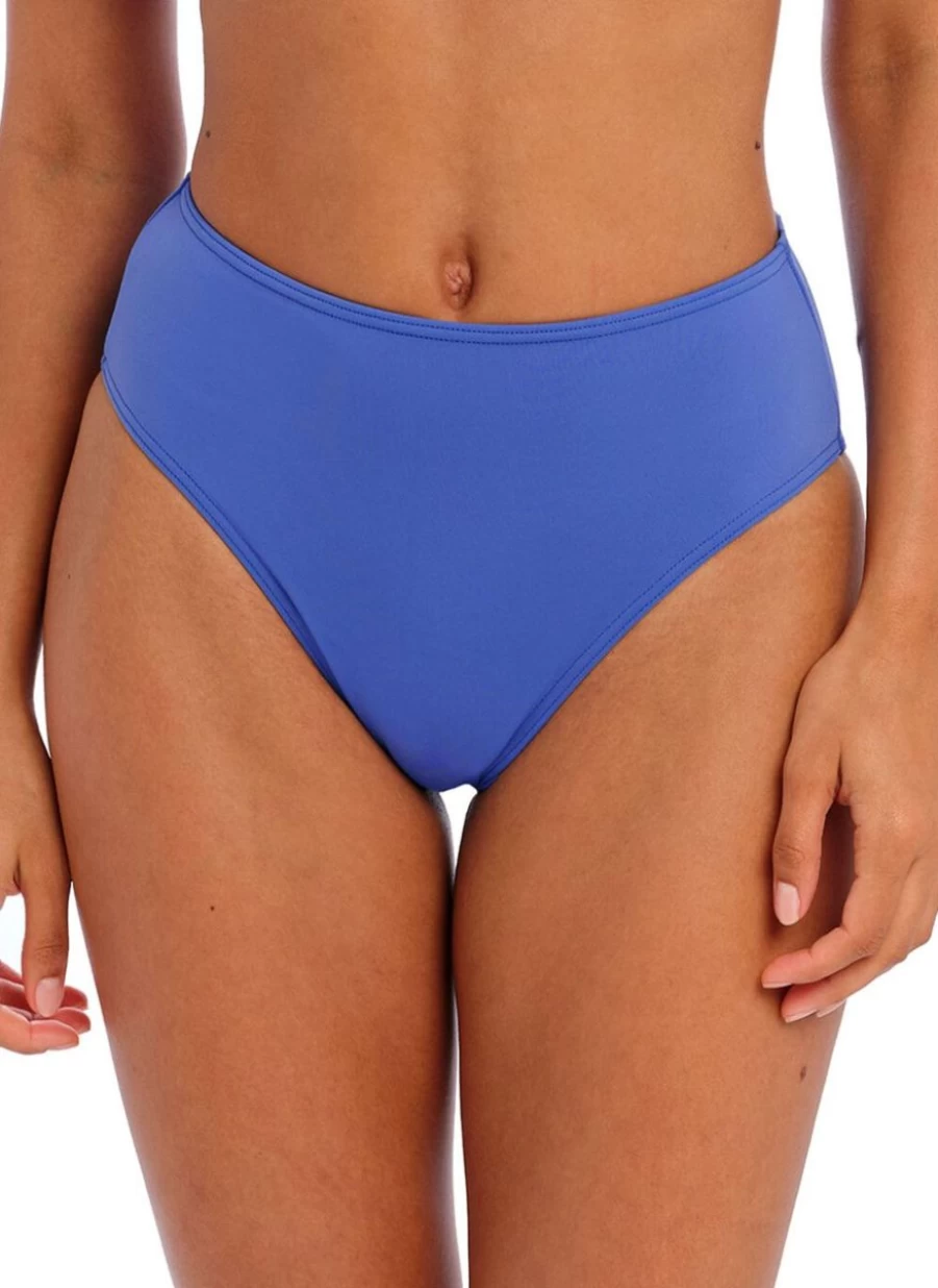 Freya Cove High Waist Brief - Azure Blue High Leg Underwear
