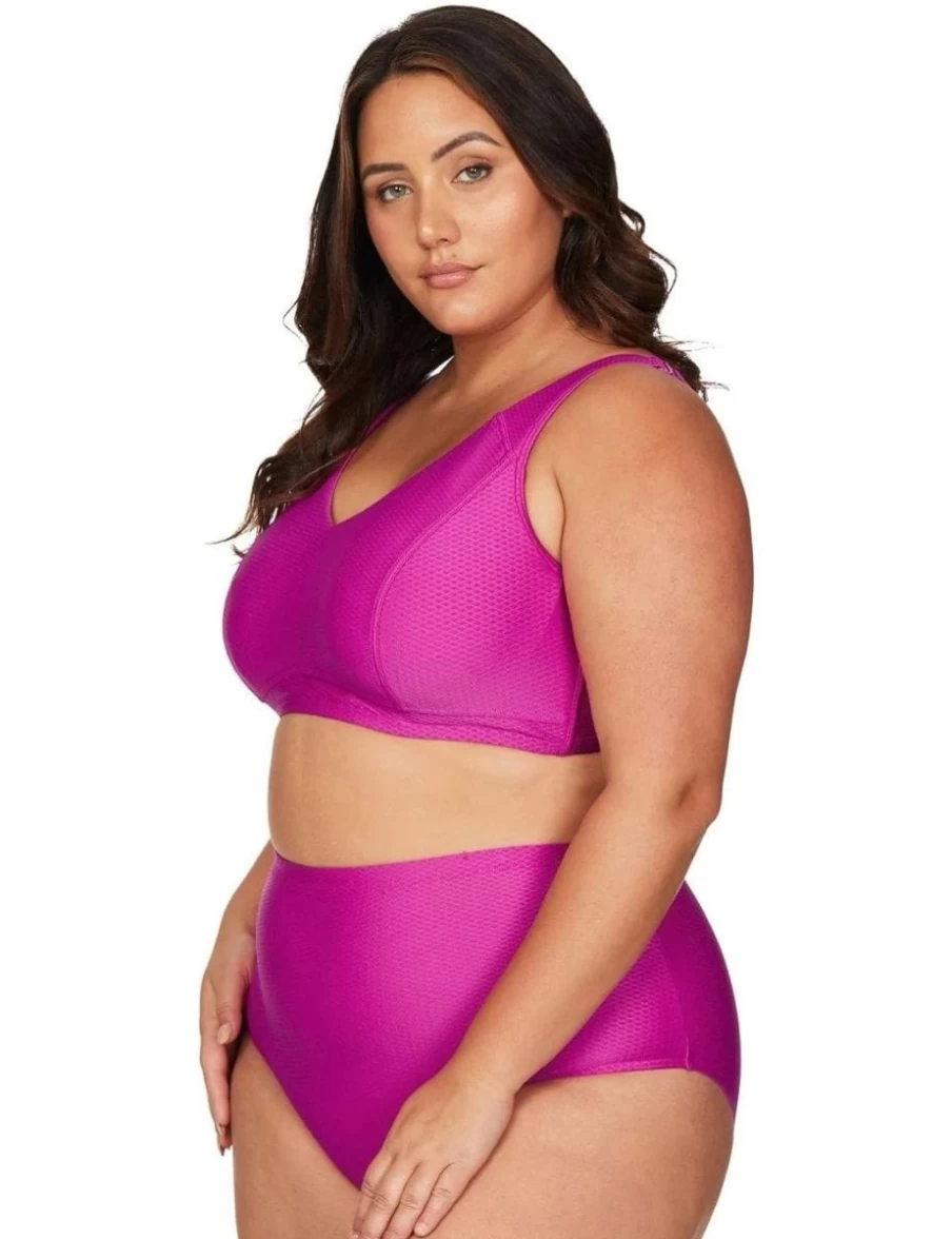 Artesands Serenade Raphael Underwire Bikini Top in Pink for Women - Comfortable Support Swimwear