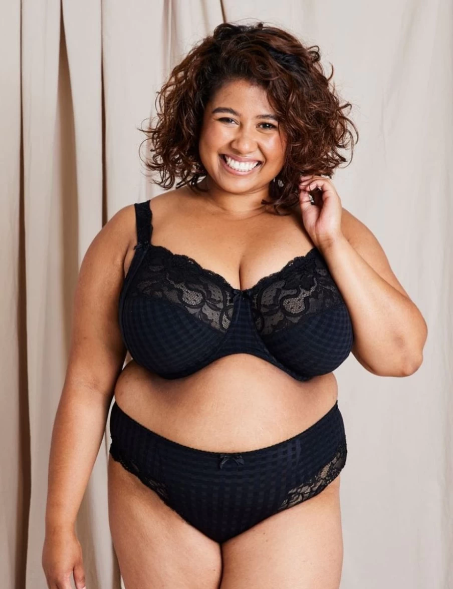 Prima Donna Madison Full Cup Bra in Black | Luxury Supportive Lingerie