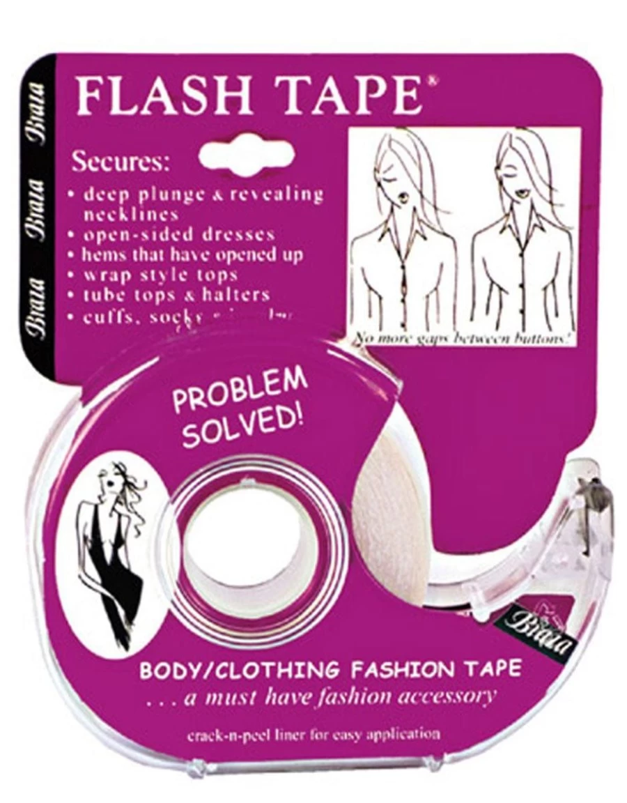 Braza Flash Tape - Double-Sided Fashion Tape for Wardrobe Fixes by Braza