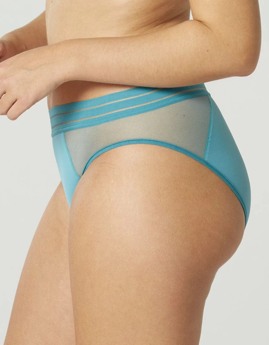 Maison Lejaby Nufit Aqua Bikini Brief - Women's High-Waist Swimwear Comfort Fit