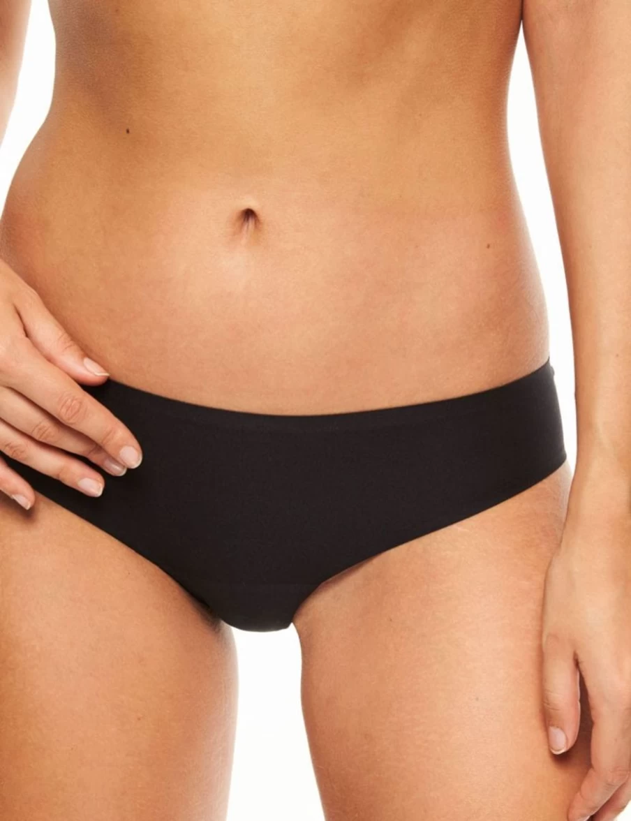 Chantelle Soft Stretch Black Bikini Brief - Comfortable Women's Underwear
