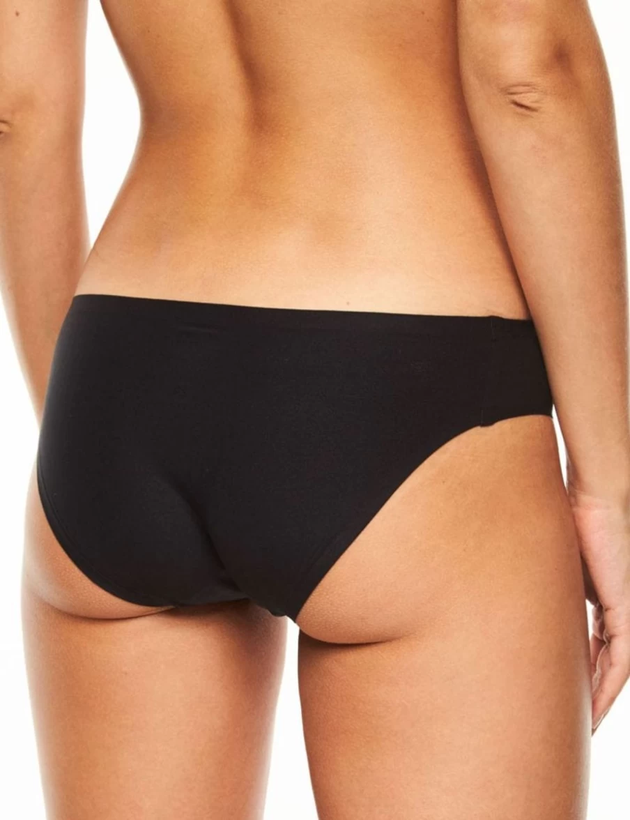 Chantelle Soft Stretch Black Bikini Brief - Comfortable Women's Underwear