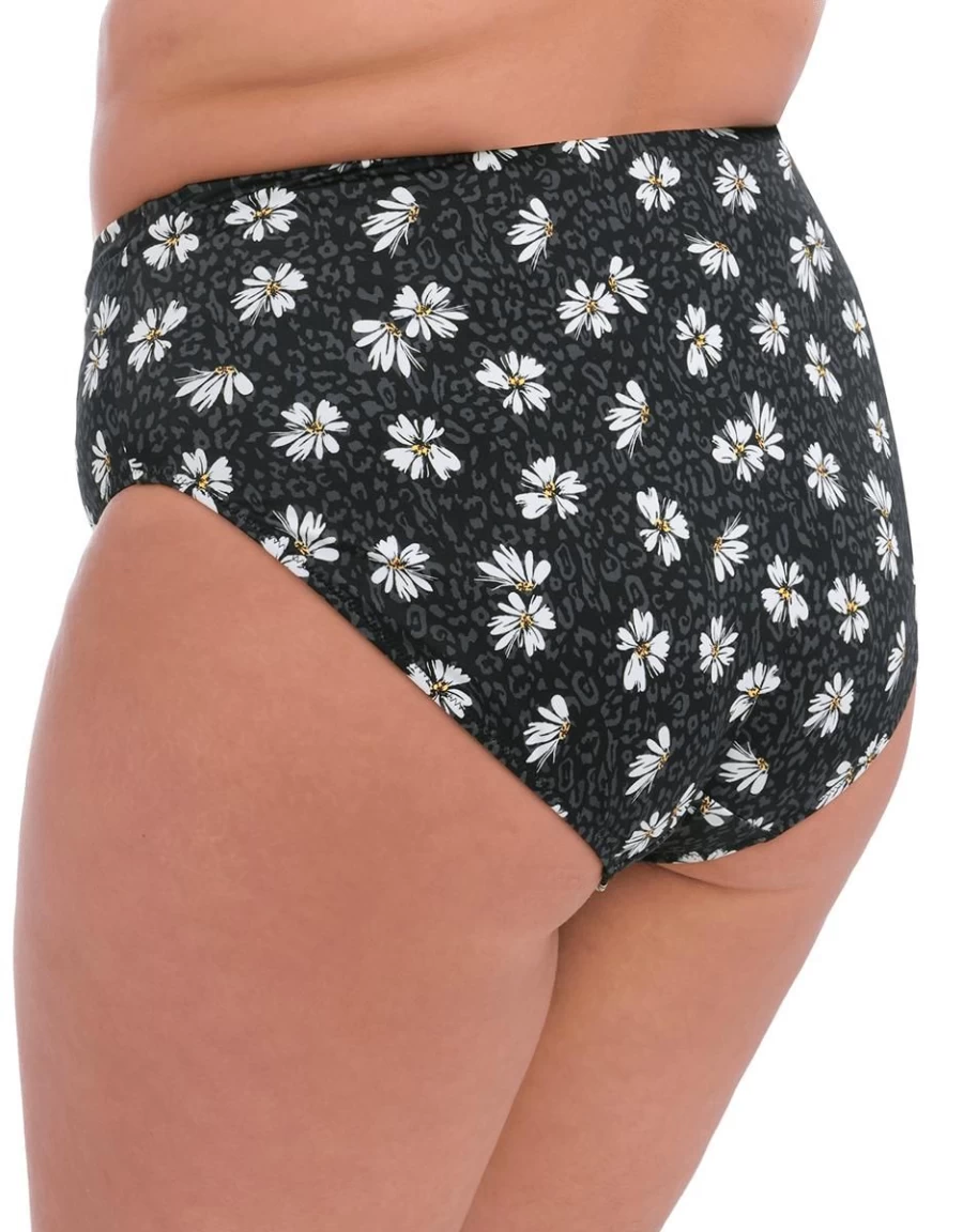 Elomi Plain Sailing Bikini Brief - Black Daisy Print Women's Underwear