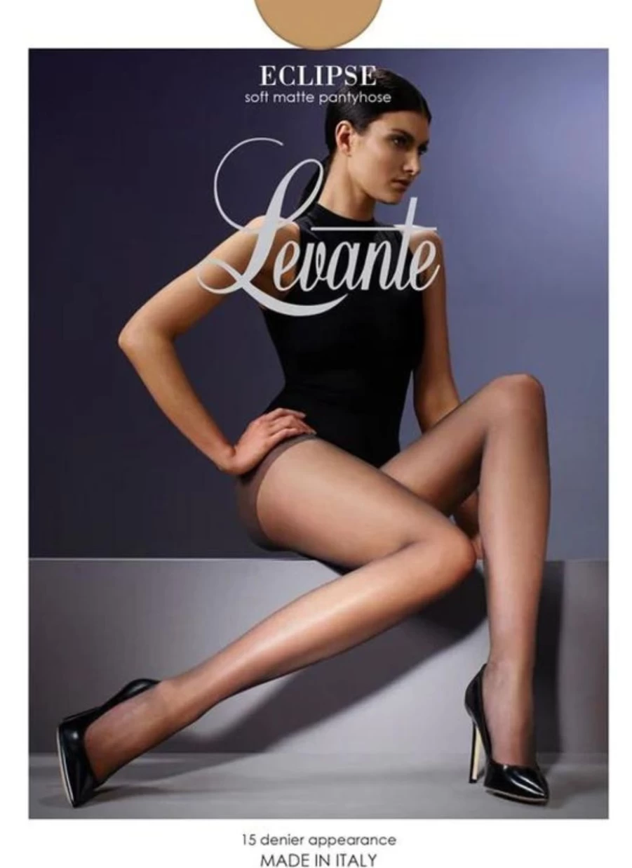 Levante 15 Denier Eclipse Natural Sheer Pantyhose - Ultra Soft Tights