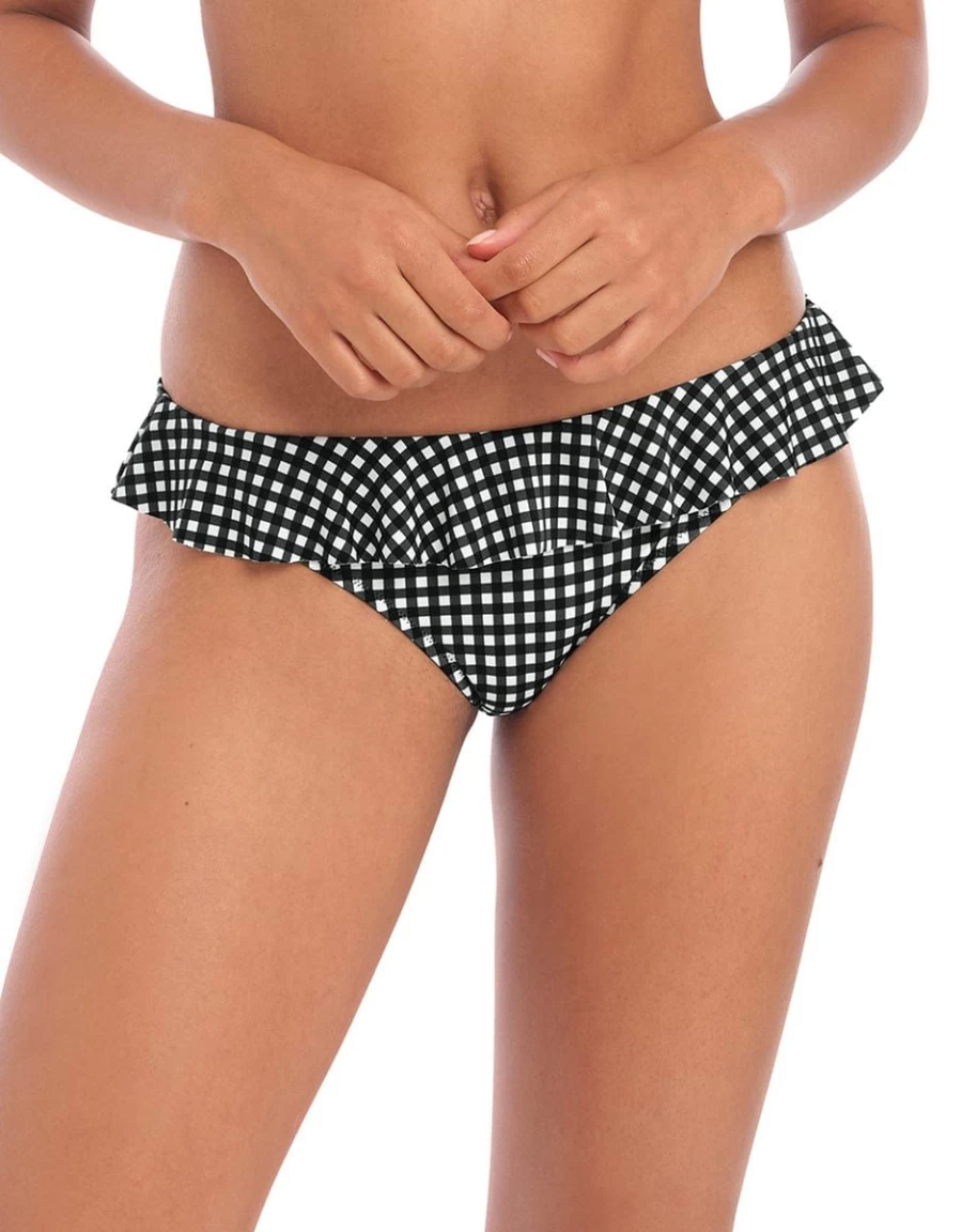 Freya Italini Monochrome Bikini Brief - Check In Design