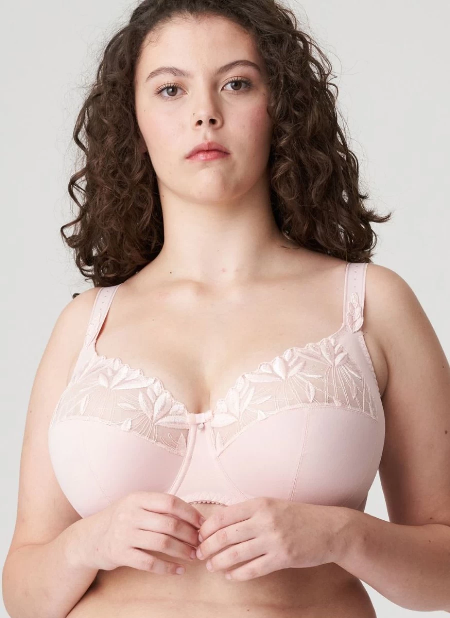 Prima Donna Orlando Full Cup Bra in Pearly Pink | Luxury Supportive Lingerie