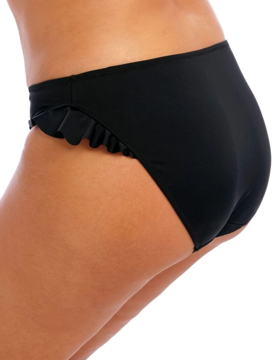 Elomi High Leg Brief - Plain Sailing Black Underwear for Women