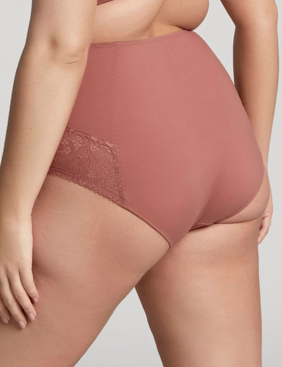 Sculptresse Estel High Waist Brief Underwear in Rose Gold for Women