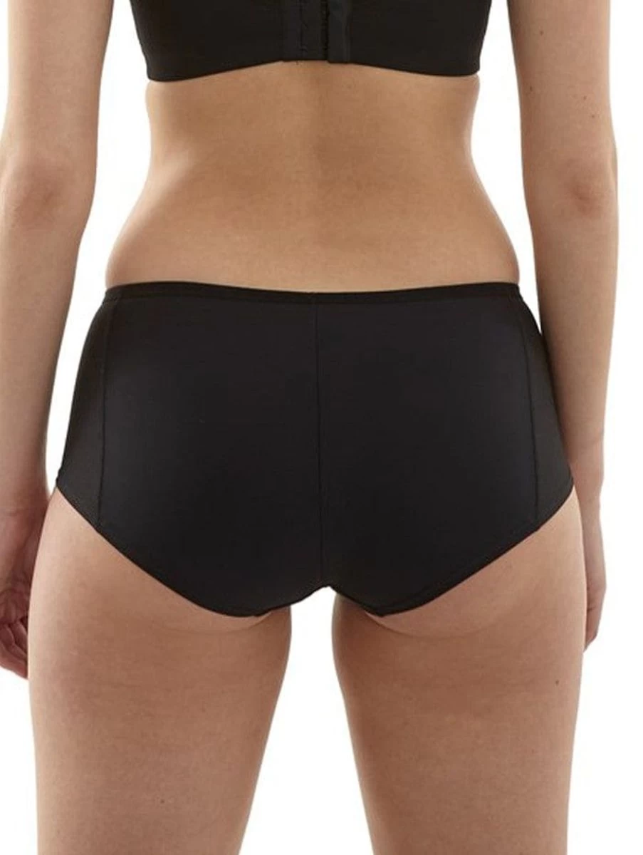Panache Sports Short - High-Performance Black Athletic Shorts for Women
